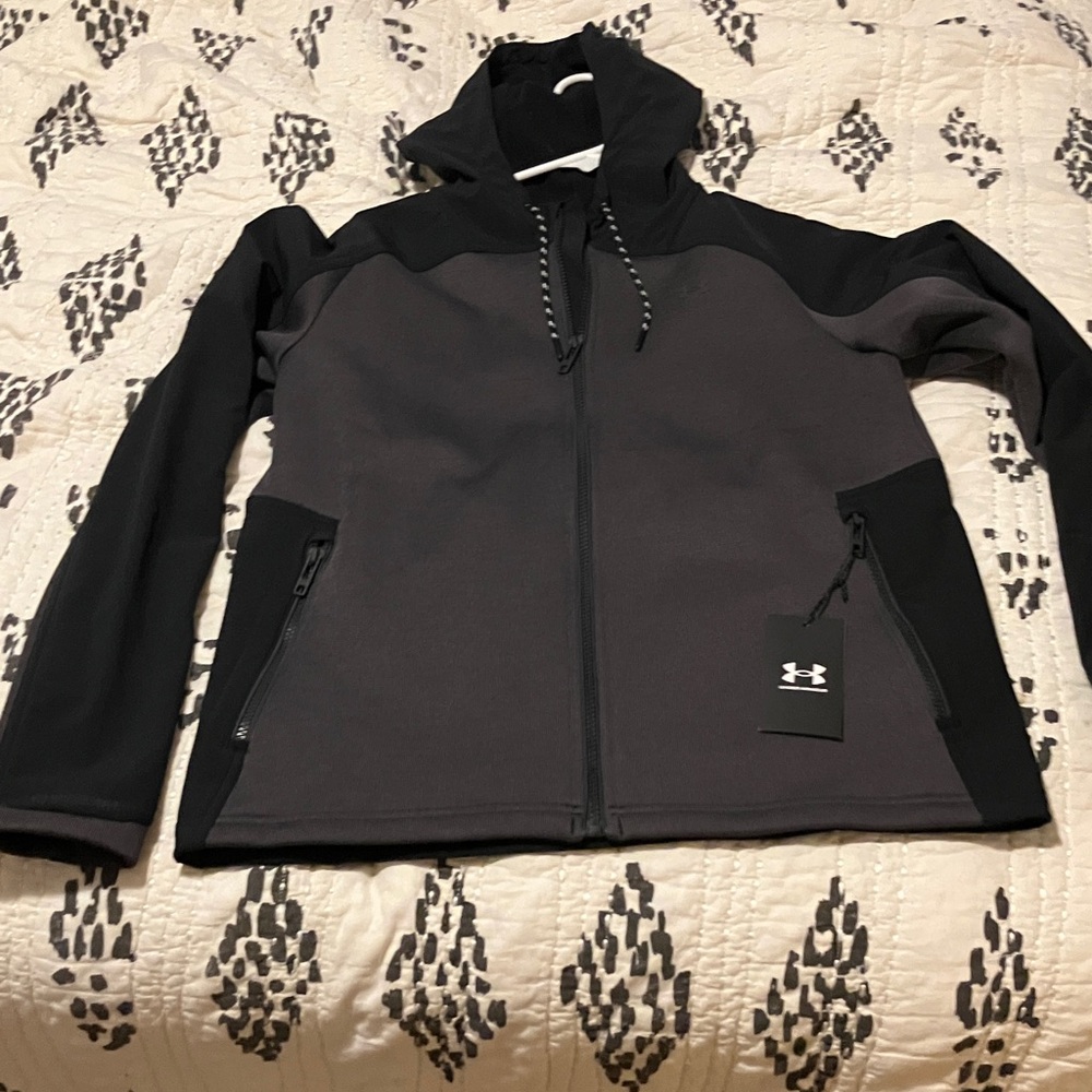 Under Armour Women's Black and Dark Gray Utility Jacket